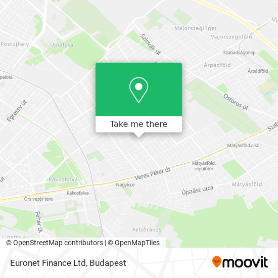 Euronet Finance Ltd map