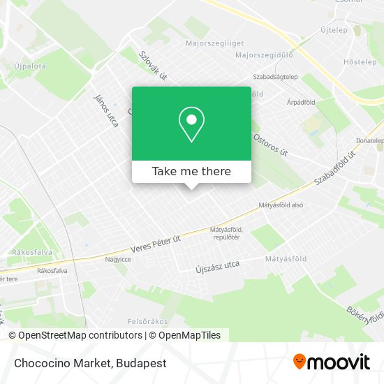 Chococino Market map