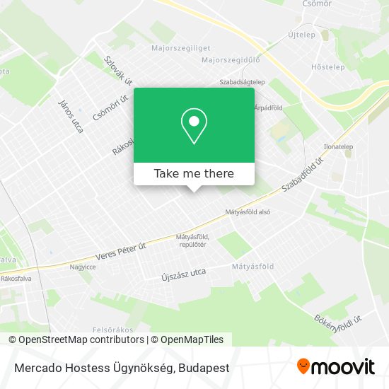 Mercado Hostess Ügynökség map