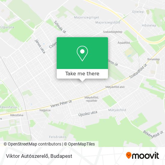 Viktor Autószerelő map