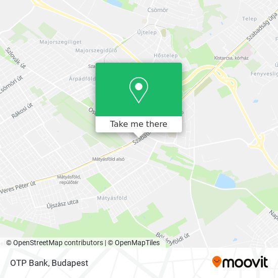 OTP Bank map