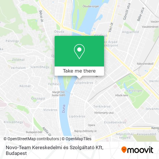 Novo-Team Kereskedelmi és Szolgáltató Kft map