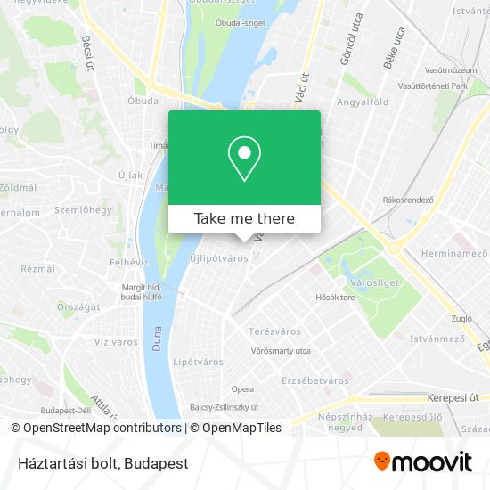 Háztartási bolt map