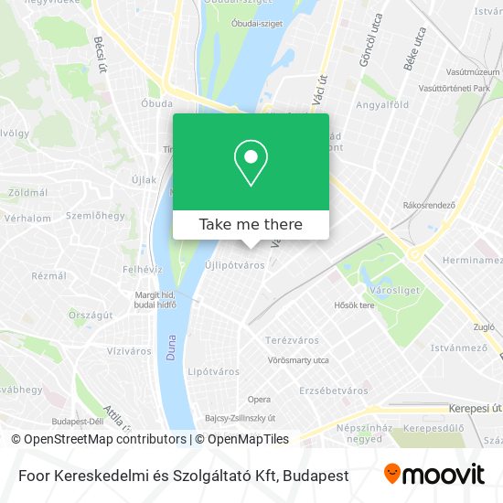 Foor Kereskedelmi és Szolgáltató Kft map