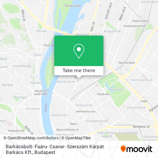 Barkácsbolt- Faáru- Csavar- Szerszám Kárpát Barkács Kft. map