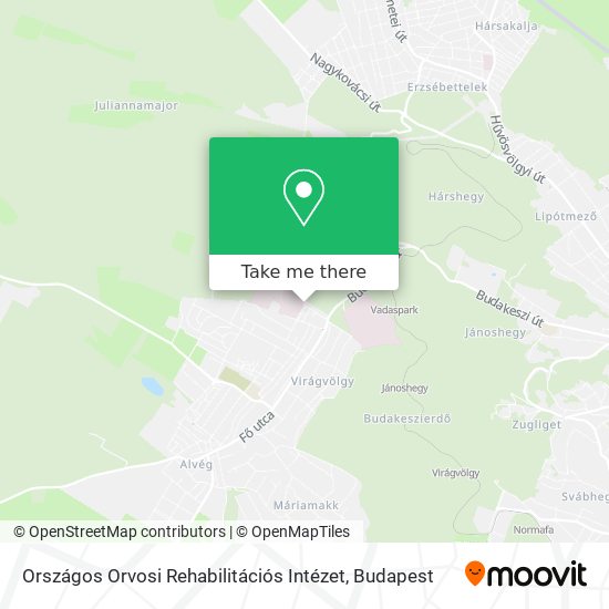 Országos Orvosi Rehabilitációs Intézet map