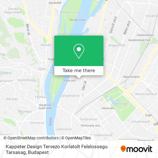 Kappeter Design Tervezo Korlatolt Felelossegu Tarsasag map