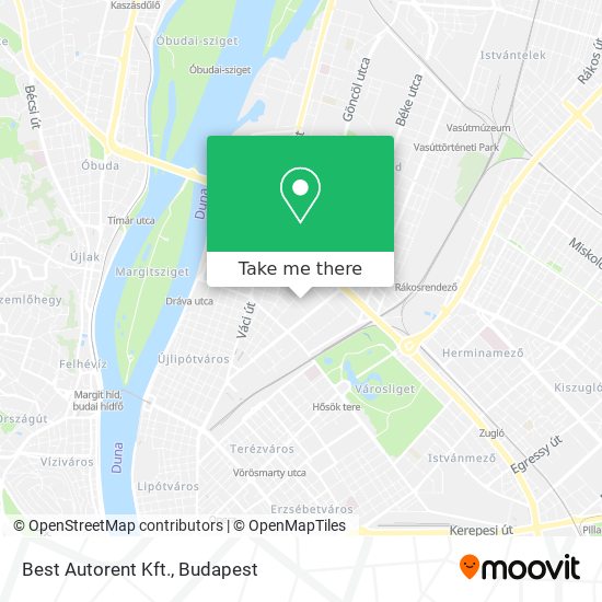 Best Autorent Kft. map