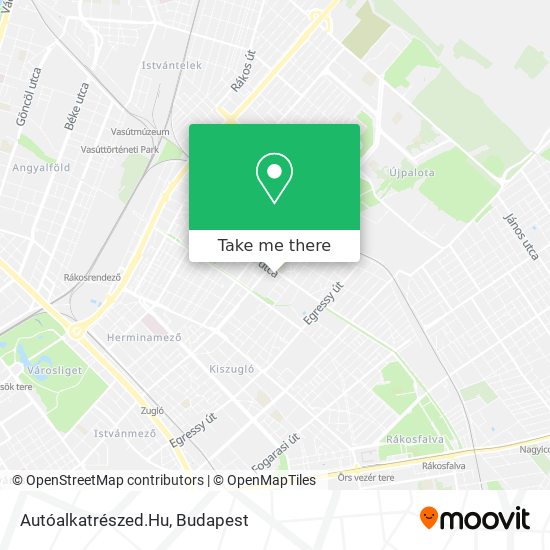 Autóalkatrészed.Hu map
