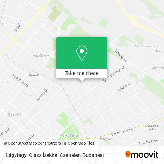 Lágyfagyi Olasz Ízekkel Csepelen map