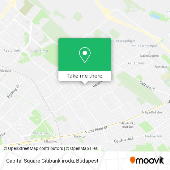 Capital Square Citibank iroda map