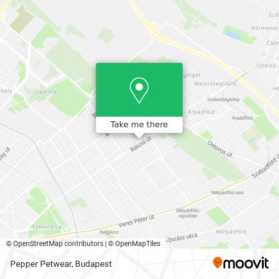 Pepper Petwear map