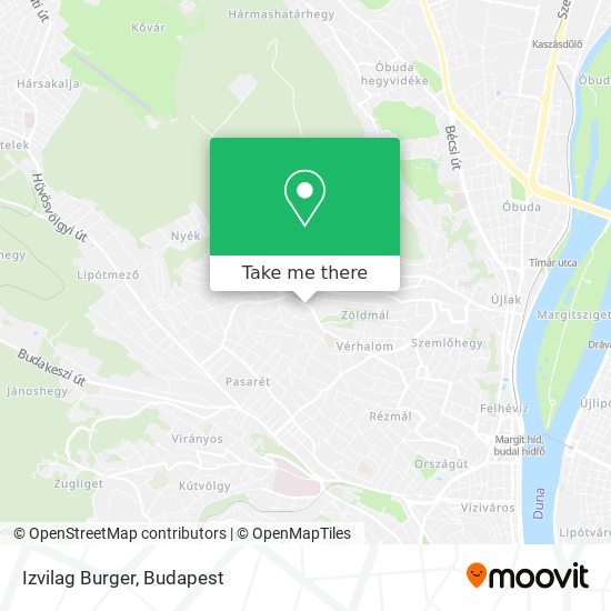 Izvilag Burger map