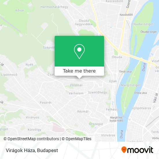 Virágok Háza map