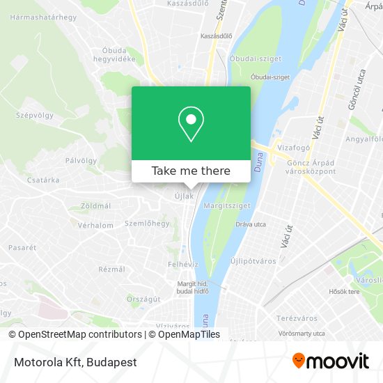 Motorola Kft map