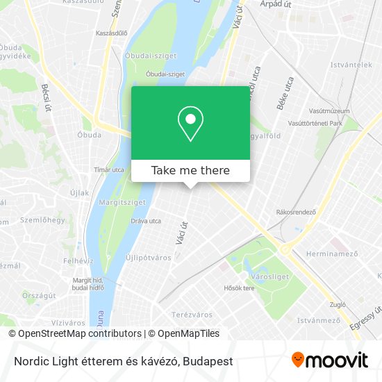 Nordic Light étterem és kávézó map