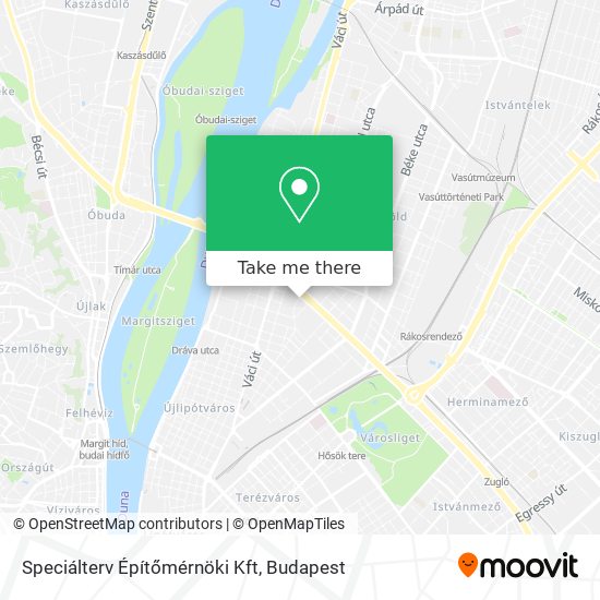 Speciálterv Építőmérnöki Kft map