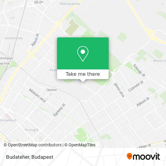 Budateher map