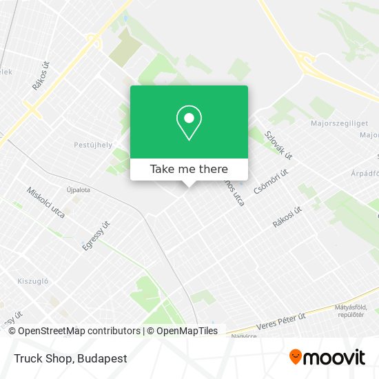 Truck Shop map