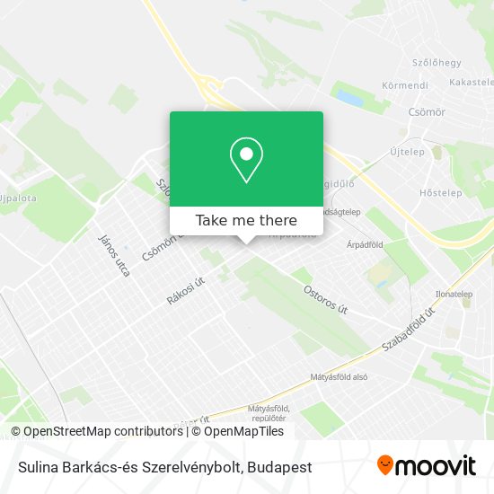 Sulina Barkács-és Szerelvénybolt map