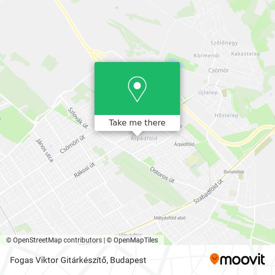 Fogas Viktor Gitárkészítő map