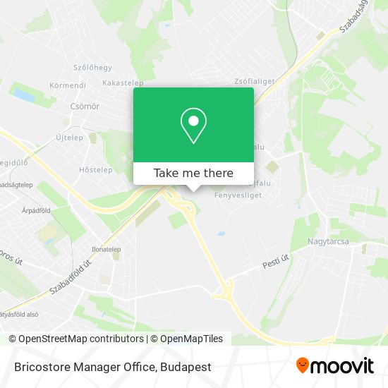 Bricostore Manager Office map