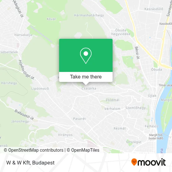 W & W Kft map