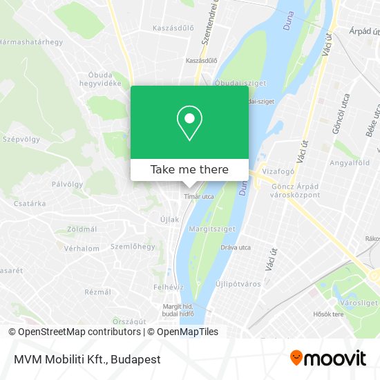 MVM Mobiliti Kft. map