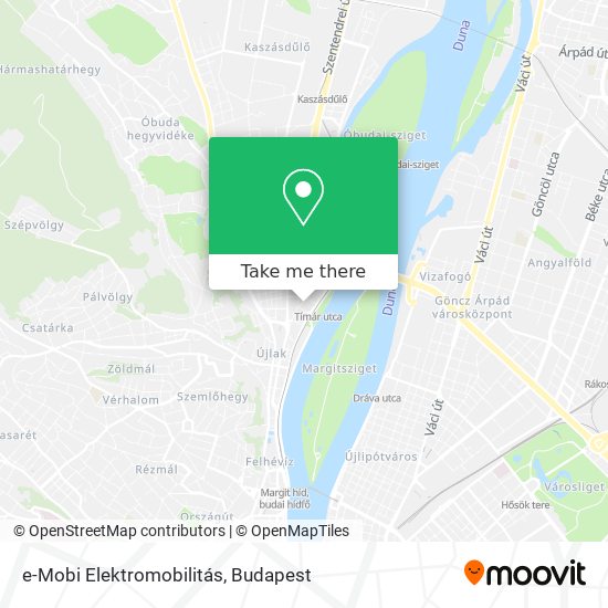 e-Mobi Elektromobilitás map