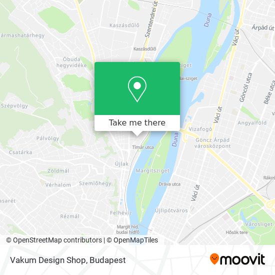 Vakum Design Shop map