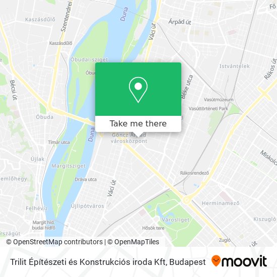 Trilit Építészeti és Konstrukciós iroda Kft map