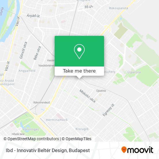 Ibd - Innovatív Beltér Design map