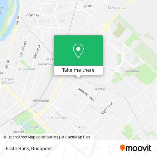 Erste Bank map