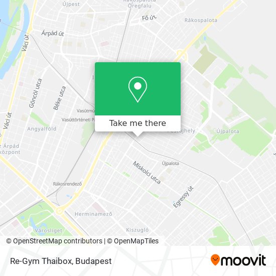 Re-Gym Thaibox map