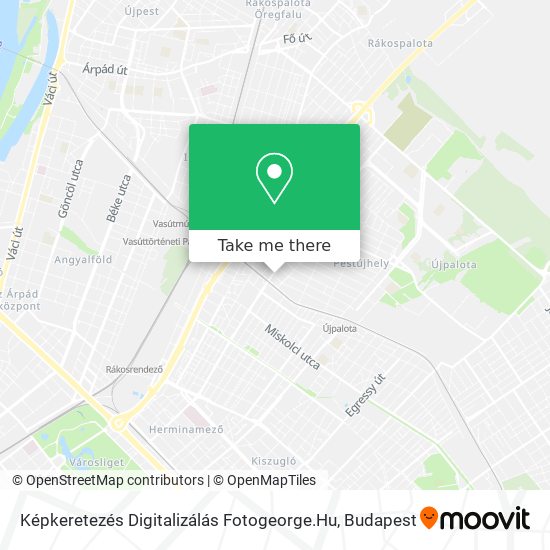 Képkeretezés Digitalizálás Fotogeorge.Hu map