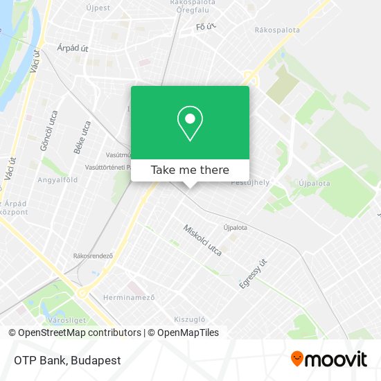 OTP Bank map