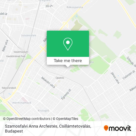 Szamosfalvi Anna Arcfestés, Csillámtetoválás map