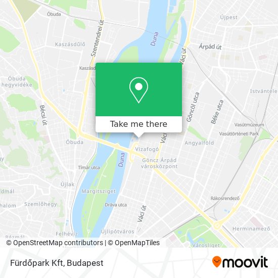 Fürdőpark Kft map