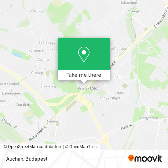 Auchan map