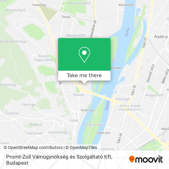 Promt-Zoll Vámügynökség és Szolgáltató Kft map