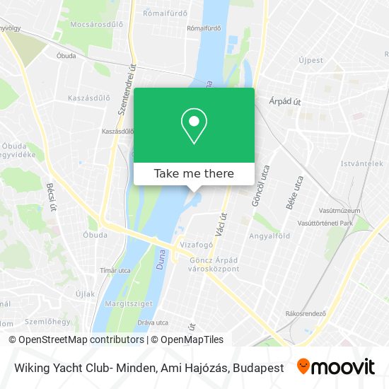 Wiking Yacht Club- Minden, Ami Hajózás map