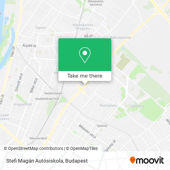 Stefi Magán Autósiskola map