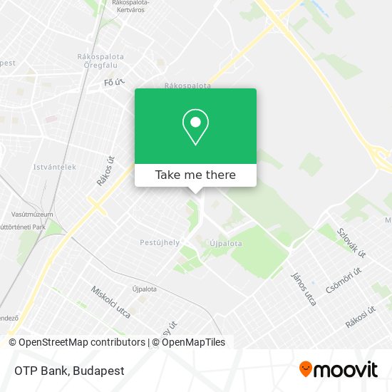 OTP Bank map