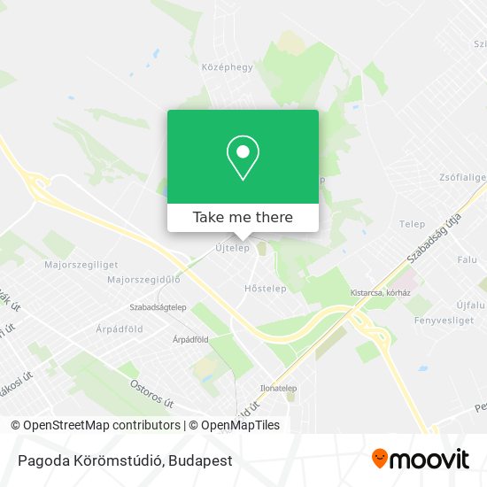 Pagoda Körömstúdió map