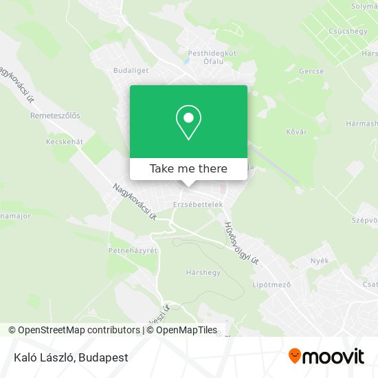 Kaló László map