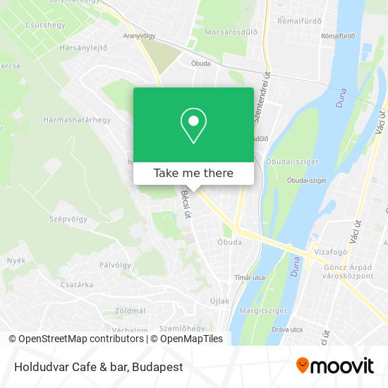 Holdudvar Cafe & bar map