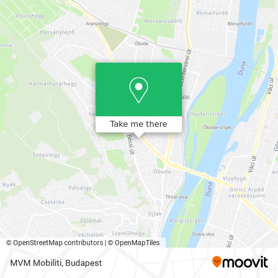 MVM Mobiliti map