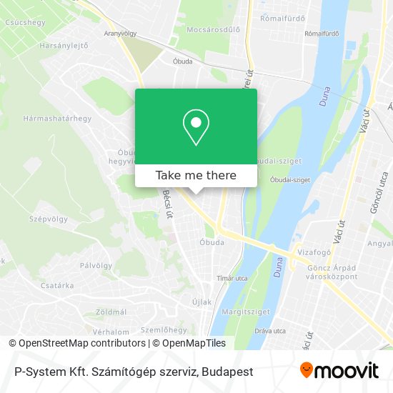 P-System Kft. Számítógép szerviz map