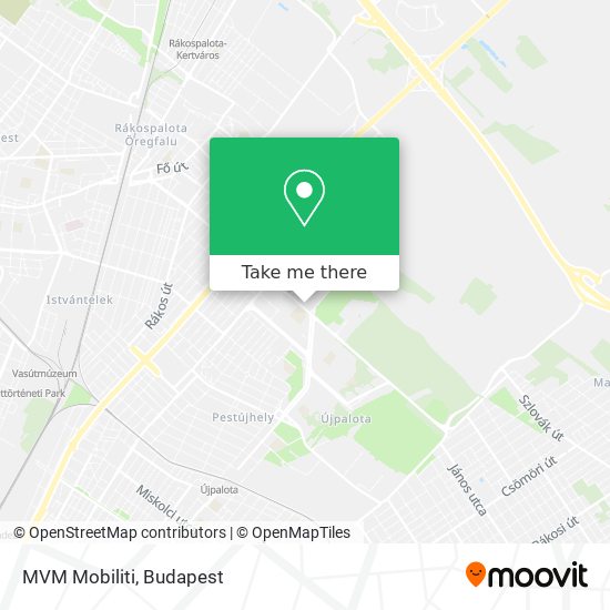 MVM Mobiliti map