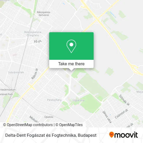 Delta-Dent Fogászat és Fogtechnika map
